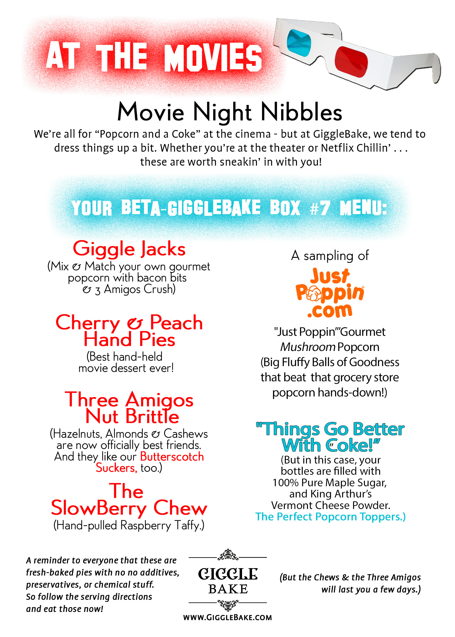 Movie Night Menu